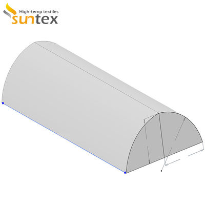 Heat Resistant Fireproof Fiberglass Fabrics Hangars Tent