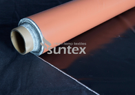 Silicone Rubber Coated Fiberglass Fabric For Fire resistant covers fire protective curtains
