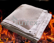 China Made 100% Fiberglass welding fire blanket silicone coated fiberglass fabric