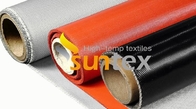 Fireproof Waterproof Silicone Coated Fiberglass Fabric 140gsm to 3000gsm