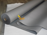 Fireproof Satin Weave Silicone Rubber Coated Fiberglass Fabric/cloth Roll For Fire Curtain