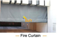 High Temperature Fireproof Silicone Coated Fiberglass Fabric Fire Curtain High-Quality Fire Protection