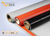Easy to cut, no flyer Silicone Coated Fiberglass for Welding protection, thermal insulation, expansion joint, etc