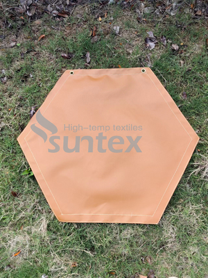 Heat Reflective Suntex Fire Pit Mats for Under Fire Pit Mat for Deck, Patio, Grass and Wood, Fire Pit Pad, Fire Mat