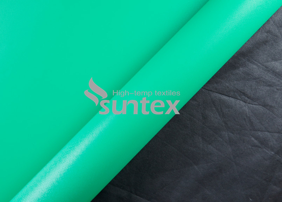 Silicone Rubber Coated Fiberglass Fabric For Fire resistant covers fire protective curtains