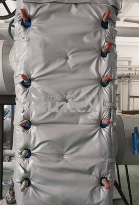 Silicone Rubber Coated Thermal Insulation Fabric for Removable Cover