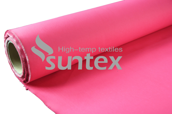 High Temperature Fiberglass Thermal Insulation Fabric Silicone Coated Heat Resistant