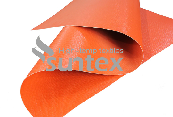 Fireproof High Temperature Silicone Coated Fiberglass Cloth For Welding Blanket