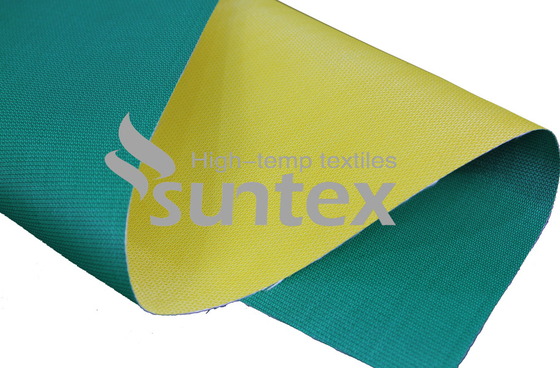 Heat Resistant Silicone Coated Fiberglass Fabric Thermal Insulation For Welding