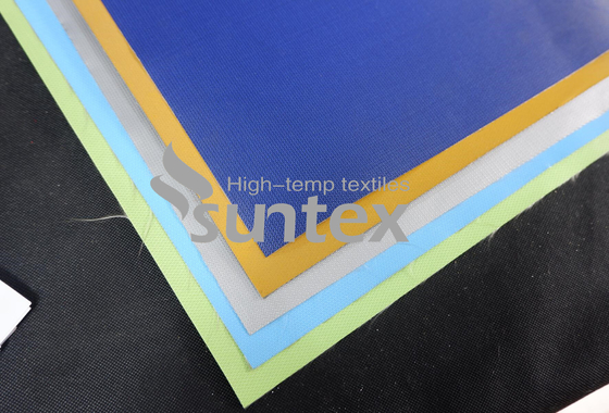 32 Oz High Temperature Fabric  Fire Prevention Silicone Coated Fiberglass Fabric