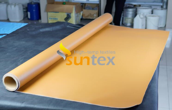 Silicone rubber coated fiberglass cloth heat-resistant fiberglass cloth Cheap Price Customer Design