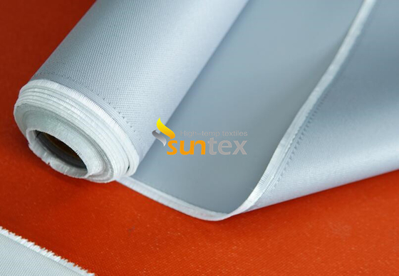 High Temperature Silicone Coated Fiberglass Fabric for Flexible Connector