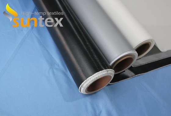 Heat resistant and thermal insulation Silicone Coated Fiberglass Cloth for fire blanket