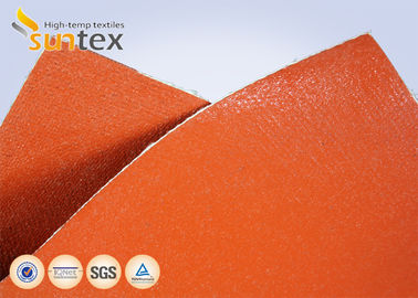 Heat Insulation Silicone Fiberglass Cloth High Temperature High Silica Cloth