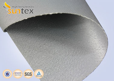 High Strength Silicone Coated Fiberglass Fabric good chemical resistance to acids and lye For Fabric Expansion Joint