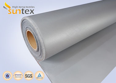Asbestos Free Woven Fiberglass Fabrics With Silicone Coating For Removable Insulation Jacketing