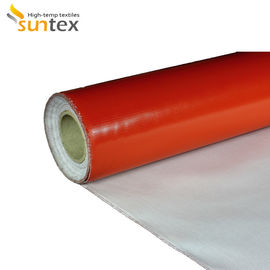 17oz. Silicone Coated Fiberglass Cloth For Removable Insulation Blankets And Welding Curtains