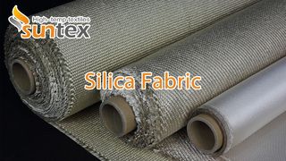 Tessuto in silice ad alta purezza Suntex 1700°C