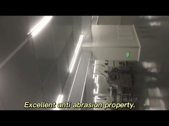 Smoke And Fire Curtain Fabrics White Silicone Fiberglass Fabrics