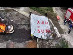 Coperta antincendio per auto Suntex