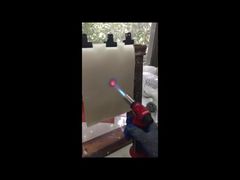 Demo di ceramica ad alta temperatura tessuti resistenti al calore a bassa conduttività termica