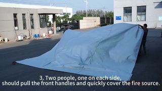 La guida più semplice e dettagliata all'utilizzo di una coperta antincendio per auto