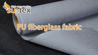 Tessuto in fibra di vetro rivestito in PU