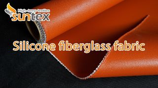 Tessuto in fibra di vetro rivestito in silicone