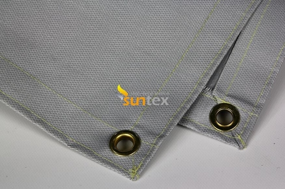 1.2x1.2m Suntex Coated Fiberglass Fabric Fireproof Test