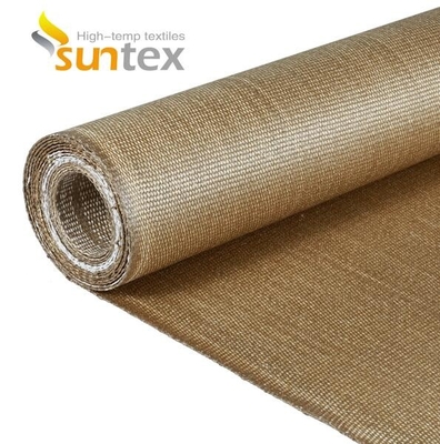 High temperature resistant fabrics Vermiculite Coated Fiberglass Fabric For Expansion Joints