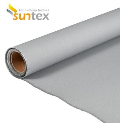 Professional EN-13501 Certified Fire Curtain Fabric with 550°C Temperature Resistance and 0.6mm Thickness for Fire Protection
