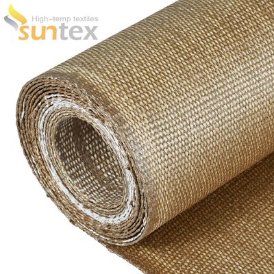 High temperature resistant fabrics Vermiculite Coated Fiberglass Fabric For Expansion Joints