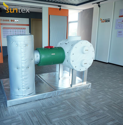 Silicone Coated Glass Fibre Fabric for Insulation Cover Insulation Pad Industrial Thermal Cover