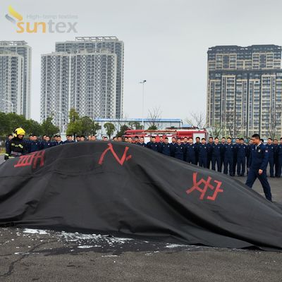 EV Car Fire Blankets  With 550C/1000C Thermal Resistance