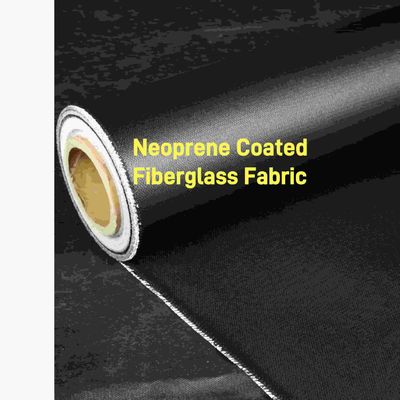 Heat resistance and thermal insulation Neoprene Coated Fiberglass Fabric