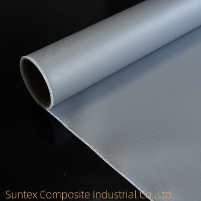 High Temperature Resistance Silicone Coated Fiberglass E-Glass Fireproof Silicone Coated Fiberglass Cloth Fabric