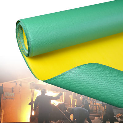 Fireproof Silicone Coated Fiberglass Fabric with Double Sided Coating and Alkali Free Properties