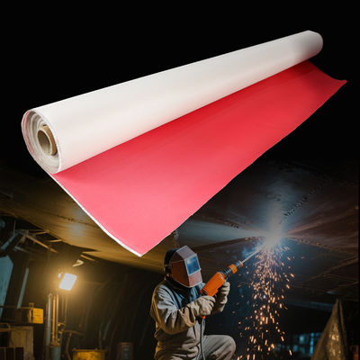 Thermal Reflective Heat Shield PU Coated Fiberglass Fabric for Industrial Use