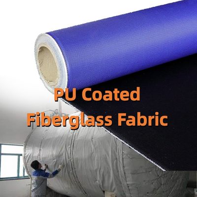 PU Coated Fiberglass Fabric Welding Blanket with 460 g/sqm Weight 0.41 mm Thickness and Multiple Width Options
