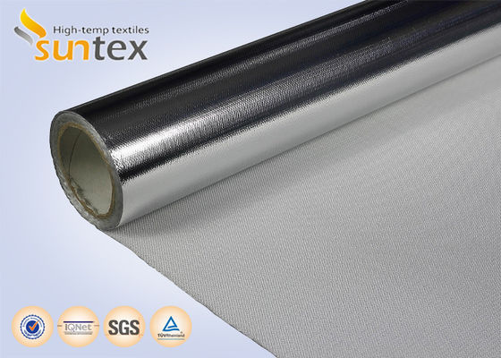 550℃ High Thermal Flange Cover Material: 0.4mm Aluminum Foil Fiberglass Insulation Blanket