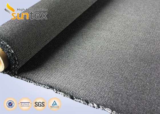 Acrylic Coated Fire Resistant Fiberglass Fabric with 550 Degree C Temperature Resistance for Welding Blankets Easy to Sew and Cut