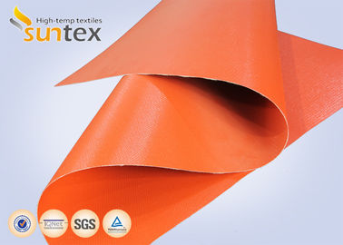 Durable Fire Protection Silicone Coated Fiberglass Fabric with High Temperature Resistance for Metalworking