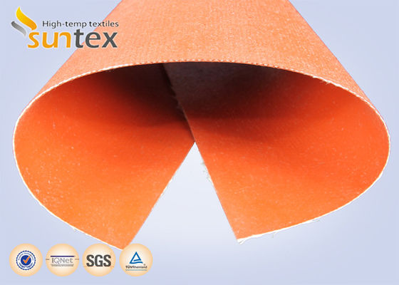 Fireproof Heat-Resistant Silicone-Coated Fiberglass Fabric (850g/m²)