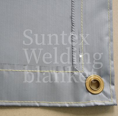 100% Fiberglass Welding Blanket - 550°C Heat Resistant Fire Blanket with Acrylic Coating for Maximum Protection