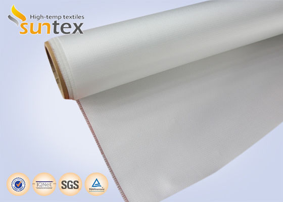 Acrylic Coated Fiberglass Fabric with 550 Degree C Temperature Resistance and Acrylic Weave-Set Finish for Easy Sewing and Cutting