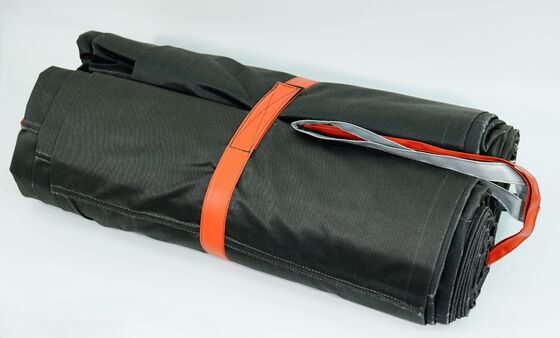 Gray High-Performance Suntex Fire Blanket Slows Battery Thermal Runaway with Oxygen Deprivation for EV Safety