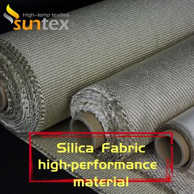 Durable High Temperature Fiberglass Cloth with 1000°C Heat Resistance and Vermiculite Coating for Chemical Resistant Fire Barrier Applications