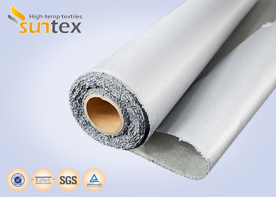 0.7mm High Temperature Resistant PU Coated Fiberglass Fabric for Fireproof Blankets