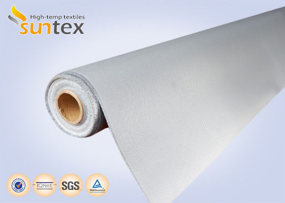 High Strength Fire Resistant Waterproof PU Fiberglass Cloth for multiple thermal protection uses