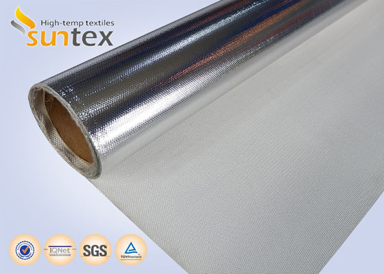 Hermetic & Weather-Resistant Aluminum Foil Fiberglass Cloth (Fireproof)